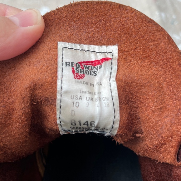 Red Wings Roughneck Boot / BRIAR / Size 10 D - Picture 5 of 10